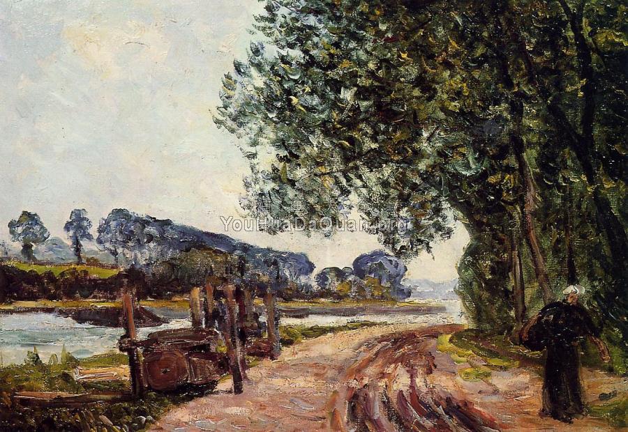 The Banks of the River Auray, Brittany - 马克西姆·莫福拉